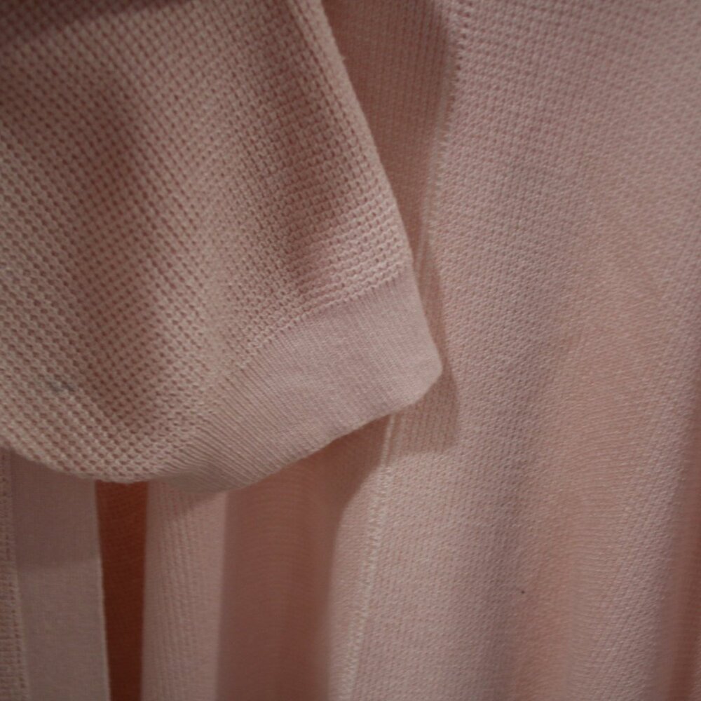 Cyrus Hooded Open Front Cardigan, Light Pink, Size 3X - Picture 3 of 4